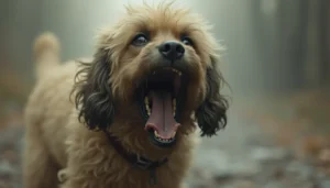 Hund bellt im Ausnahmezustand