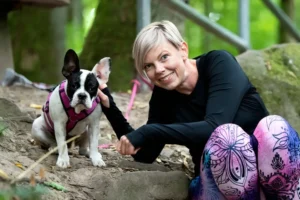 Simone Lindovsky mit Bindy